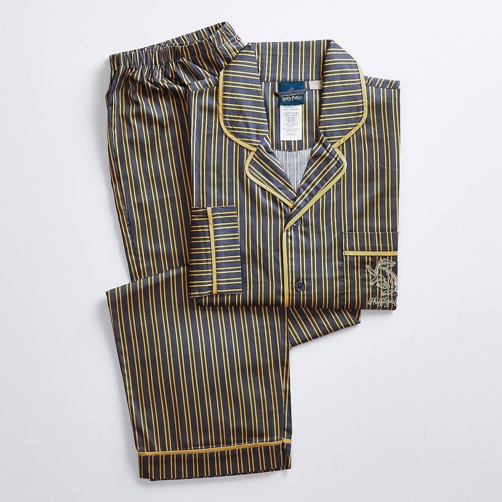 PBteen Pajama Set Womens Harry Potter Hufflepuff Stripe Size Medium